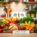 Dieta 2400 kcal dla mężczyzn: zdrowe odżywianie i jadłospis