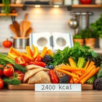 Dieta 2400 kcal dla mężczyzn: zdrowe odżywianie i jadłospis